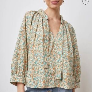 NWOT Rails Amal Floral Blouse | Size Small